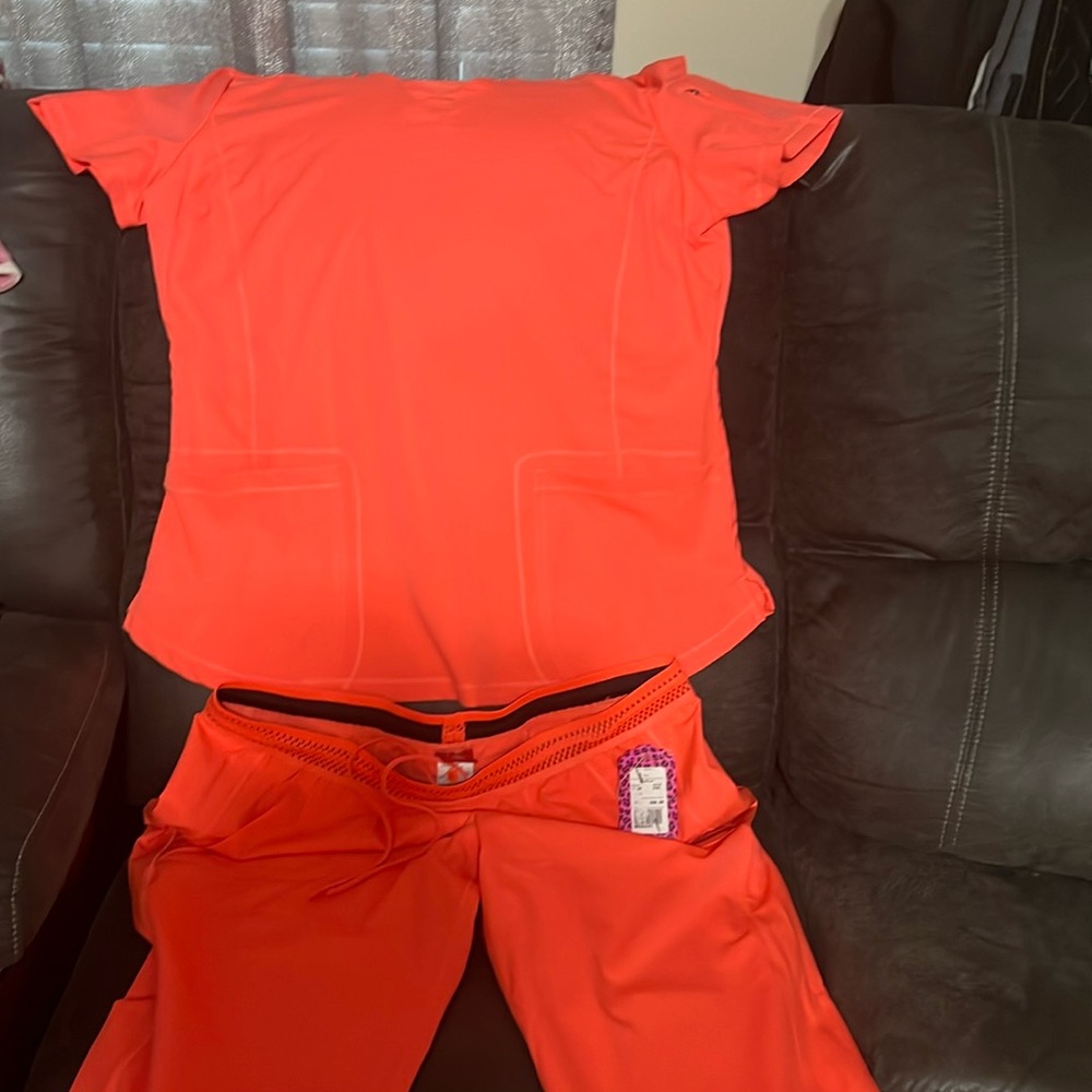 NWT. Ladies size Large Dickies Scrub Set